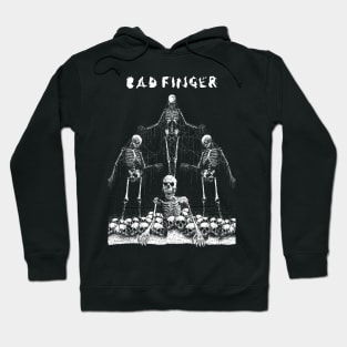 Skull Finger Controller Hoodie